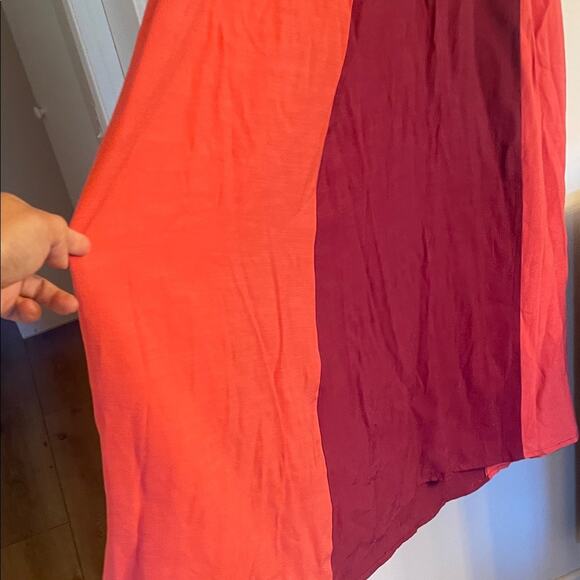 NWT Women's Nine West Halter Neck Colorblock Maxi Dress - Picture 5 of 12